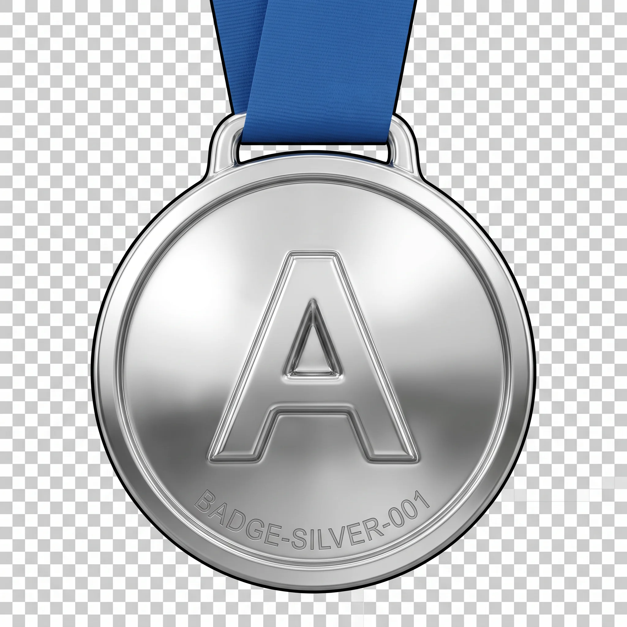 Badge silver