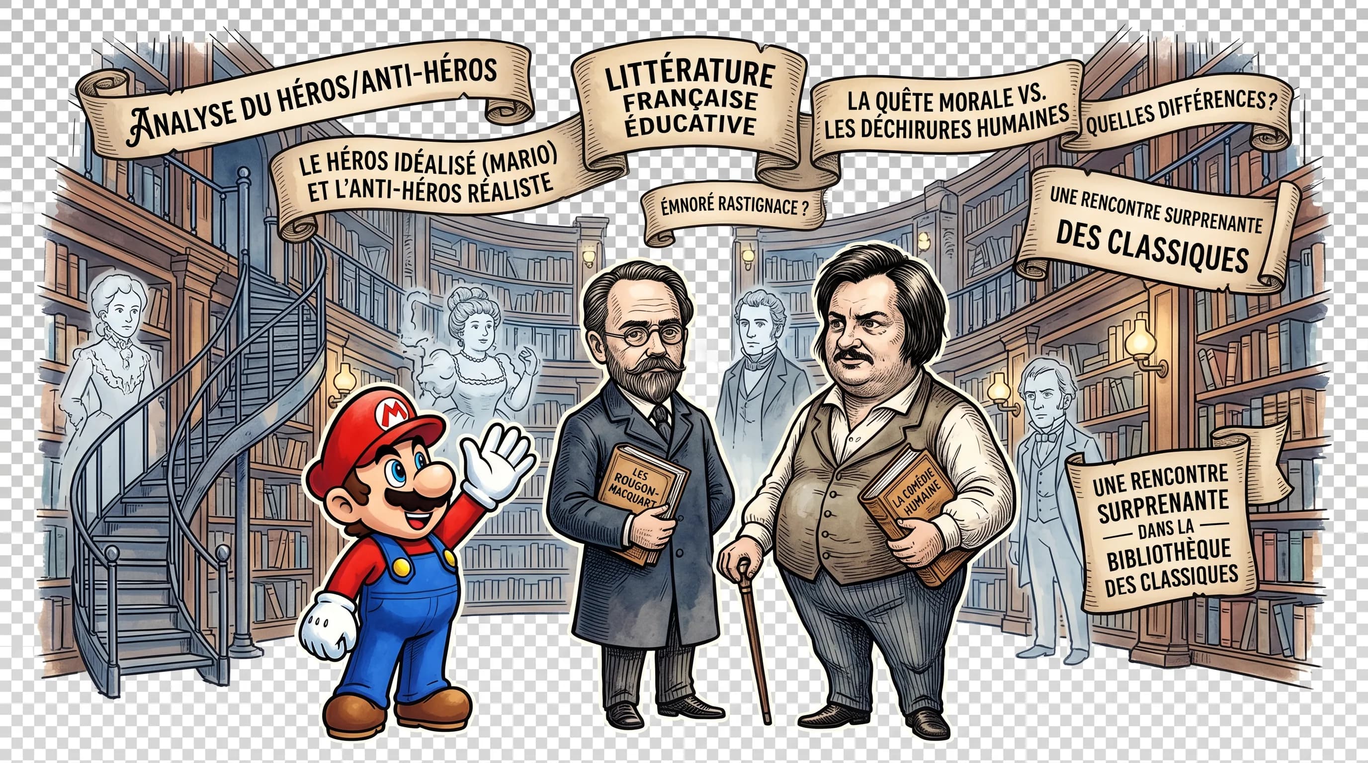 Roman – personnages et société — Mario (mario)