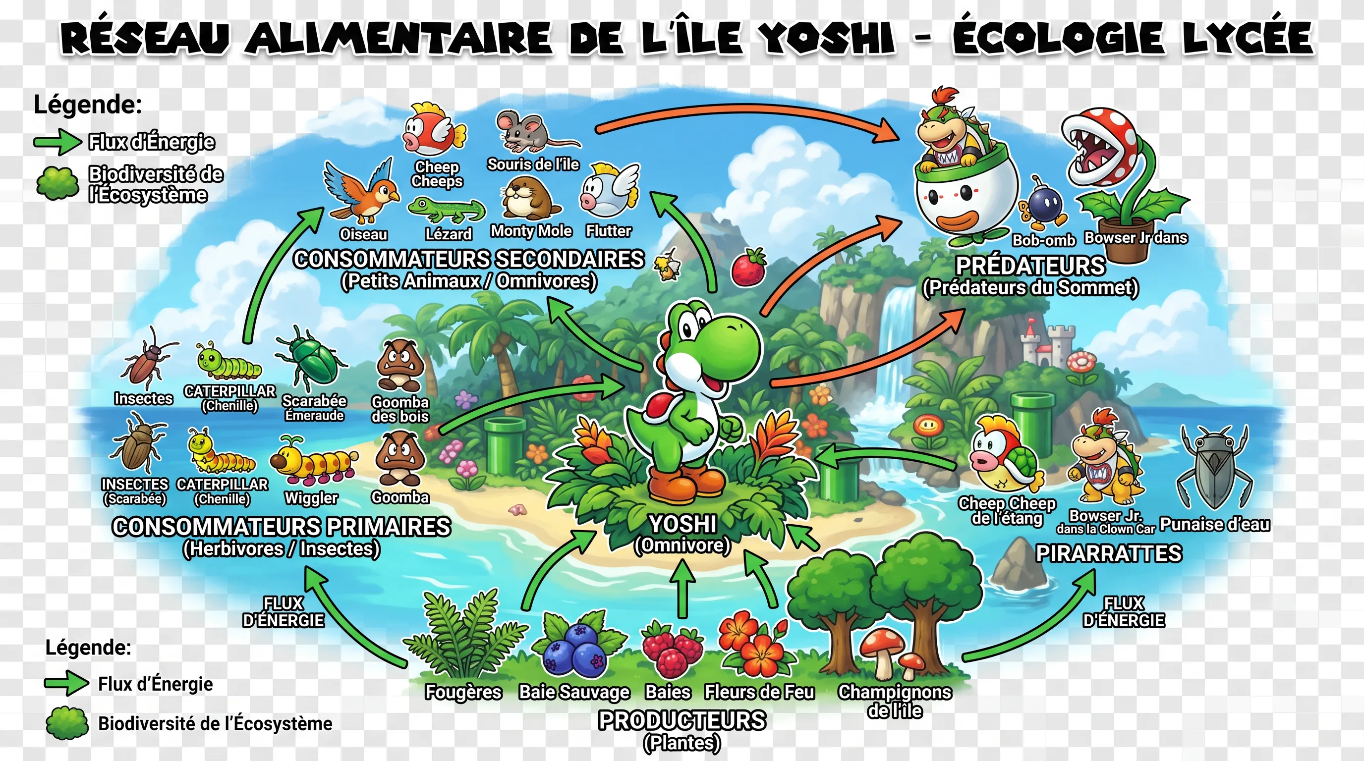 Écosystèmes et biodiversité — Yoshi (mario)